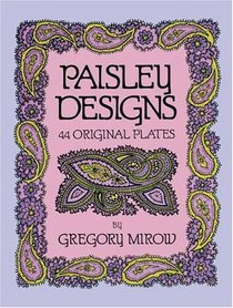 Paisley Designs (Dover Pictorial Archive Series)