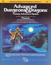 Pharaoh: Advanced Dungeons & Dragons Fantasy Adventure Module (Module I3 for Characters Levels 5-7)