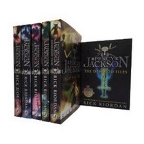 Percy Jackson Collection. Percy Jackson and the Lightning Thief, the Last Olympian, the Titans Curse, the Sea of Monsters, the Battle of the Labyrinth and the Demigod File