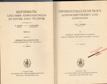 Differentialgleichungen: Losungsmethoden u. Losungen (German Edition)