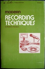 Modern recording techniques,