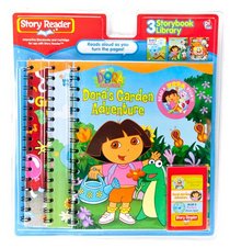 Story Reader 3 pack Dora Garden Adventure Sponge Bob Grand Prize Winner Blue's Clue Perfect Picnic Spot