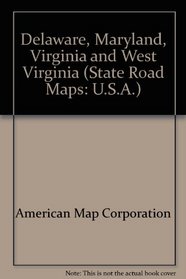 Delaware/Maryland/Virginia/West Virginia: State Map (Travelvision State Maps)