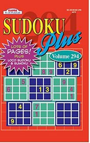 Sudoku Plus Puzzle Book - Volume 294