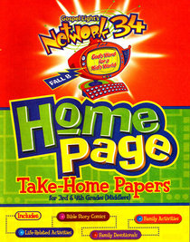 Network 34 Home Page Take-Home Papers (3rd and 4th grade level)