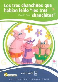 Lecturas Ninos. Los tres chanchitos + CD audio, Nivel A1 (Spanish Edition)