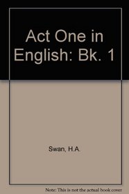Act One in English (Bk. 1)