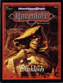 Darklords (AD&D 2nd Ed Fantasy Roleplaying, Ravenloft Setting, RR1)