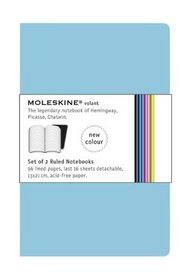 Moleskine Ruled Volant Notebook Sky Blue Large (Moleskine Srl)