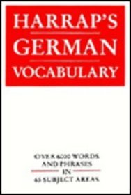Harrap's German Vocabulary