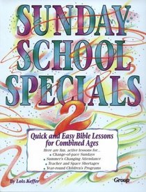 Sunday School Specials, Bk 2
