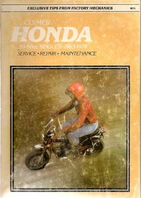Honda 50-110cc Ohc Singles: 1965-1986 Service, Repair, Maintenance