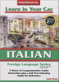 Italian Level Three (Learn in Your Car)