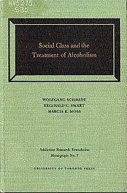 Social Class and Treatment of Alcoholism (Brookside Monograph)