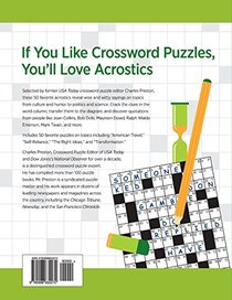 Quote Acrostic Favorites: Features 50 Rewarding Puzzles (Puzzle Books for Fun) (Volume 3)