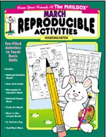 March Reproducible Activities: Kindergarten