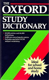 The Oxford Study Dictionary: School Edition