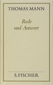 Rede und Antwort ( Frankfurter Ausgabe).