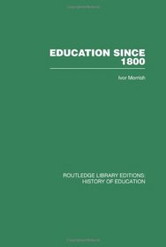 Education Since 1800 (Volume 24)