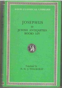 Josephus: Jewish Antiquities, Books I-IV (Josephus)