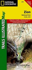 Zion National Park , UT - Trails Illustrated Map # 214