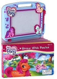 Draw with Ponies Book and Magnetic Doodle Set (My Little Pony)