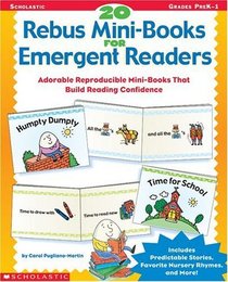 20 Rebus Mini-Books for Emergent Readers