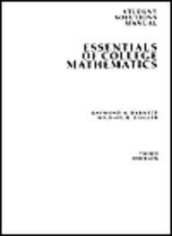 Essential College Math: Student Solutions Manual