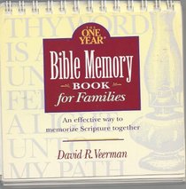 The One Year Bible Memory Book for Families