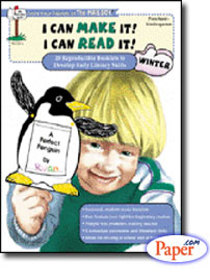 I Can Make It! I Can Read It! Mailbox Preschool Kindergarten Winter ; 20 Reproductible Booklets to Develop Early literacy Skills
