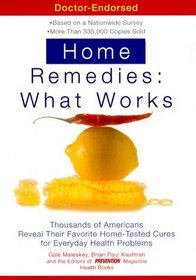 Home Remedies: What Works : Thousands of Americans Reveal Their Favorite Home-Tested Cures for Everyday Health Problems