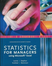Statistics for Managers - With CD (Custom)