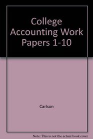 College Accounting Work Papers 1-10
