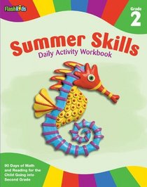 Summer Skills Daily Activity Workbook: Grade 2 (Flash Kids Summer Skills)