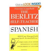 Berlitz Self Teacher Spanish (Berlitz Self-Teachers)