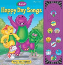Barney Happy Day Songs (Pop Up Song Book)