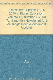 Assessment Update, No. 5, 2000 (J-B AU Single Issue                                                        Assessment Update) (Volume 12)