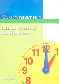 Saxon Math 1 Math Center Activities