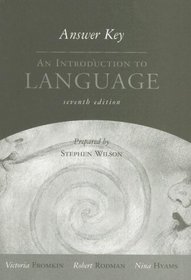 An Introduction to Language Answer Key