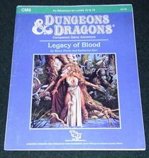 Dungeons and Dragons-Standard Module Companion Set 9 Legacy of Blood