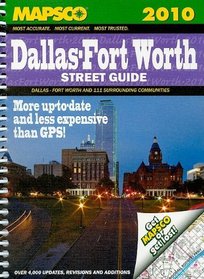 Mapsco 2010 Dallas/Fort Worth Metro Street Guide (MAPSCO Street Guide)
