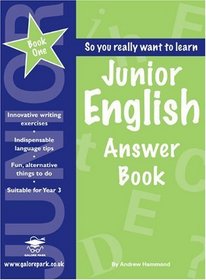 Junior English Book 1: Answer Book