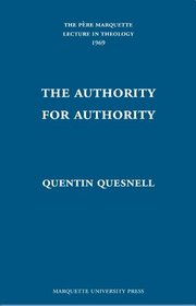 Authority for Authority (Pere Marquette Series)