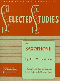 Selected Studies: Saxophone (Rubank Educational Library)