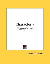 Character - Pamphlet