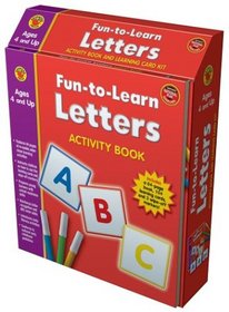 Fun-to-Learn Letters (Fun-to-Learn Activity Book and Learning Card Kits)