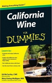 California Wine For Dummies (For Dummies Cooking)
