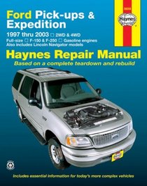 Haynes Repair Manual: Ford Pick-ups & Expedition 1997-2003