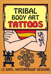 Tribal Body Art Tattoos (Temporary Tattoos)