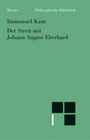 Der Streit MIT Johann August Eberhard